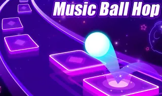 Music Ball Hop - Play now on Cloud Arcade